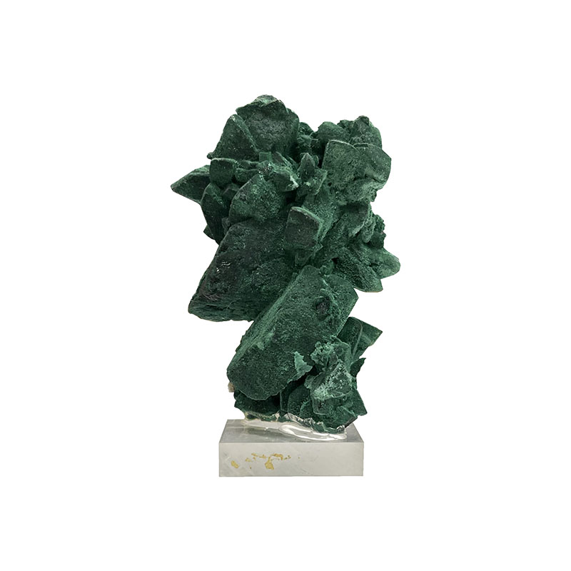 Pseudomorphose d'Azurite en Malachite - Mexique -  Pièce unique - MALPM110