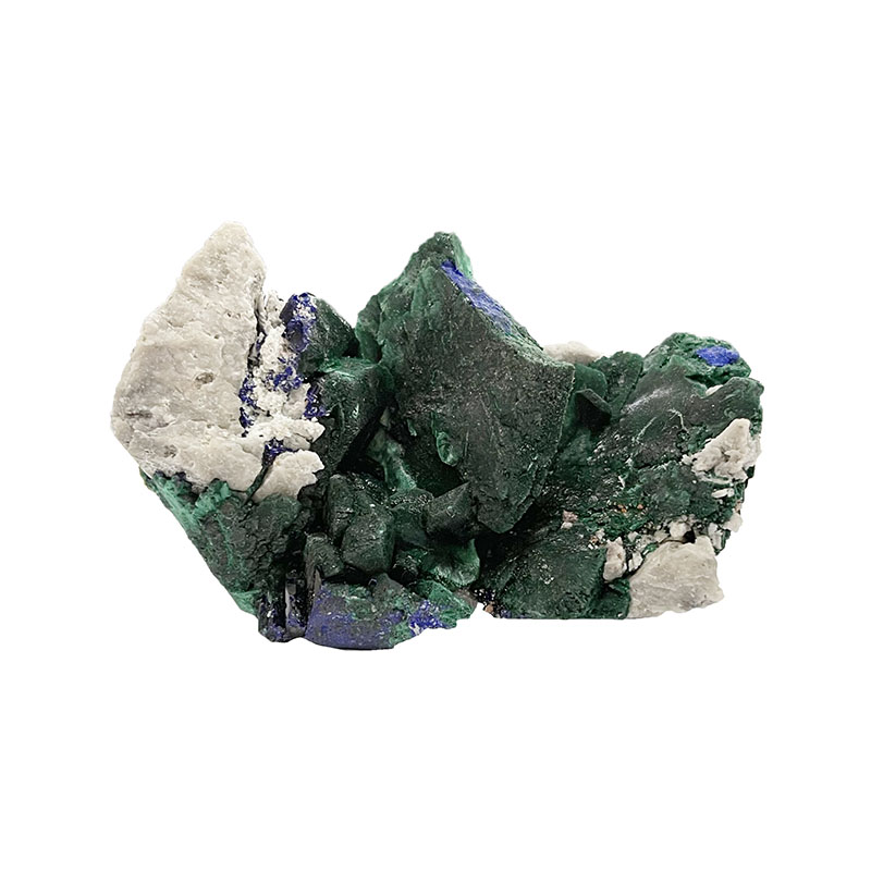 Pseudomorphose d'Azurite en Malachite - Mexique - Pièce unique - MALPM700