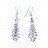 Boucles d'oreilles cyanite