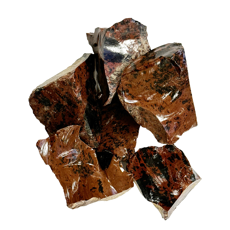 Obsidienne brune brute USA - Le kg - 3 à 6 cm