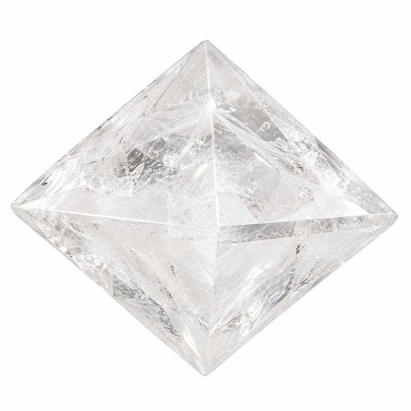 Octaèdre en Cristal de roche