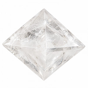 Octaèdre en Cristal de roche