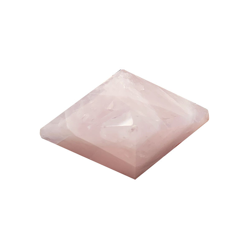 Octaèdre en Quartz rose