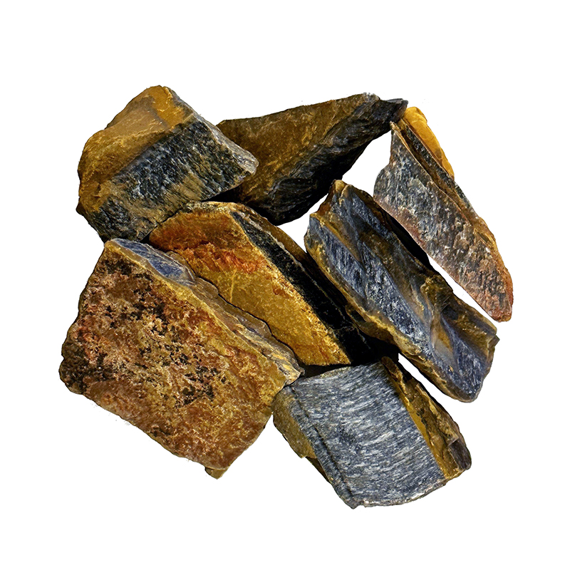 Œil de faucon bleu brute d'Afrique du sud - Le kg - 4 à 6 cm
