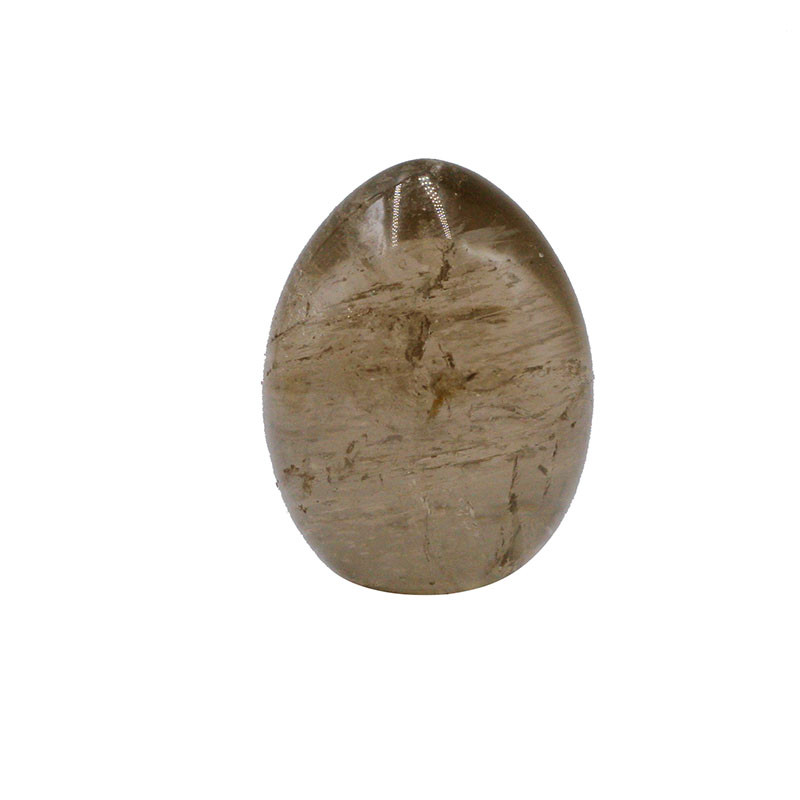 Oeuf Quartz fumé - Brésil - la pièce
