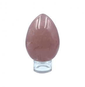 Oeuf Quartz Rose - la pièce