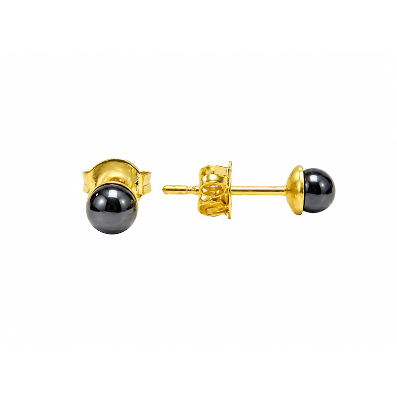 Puces d'oreilles 4 mm les 10 paires