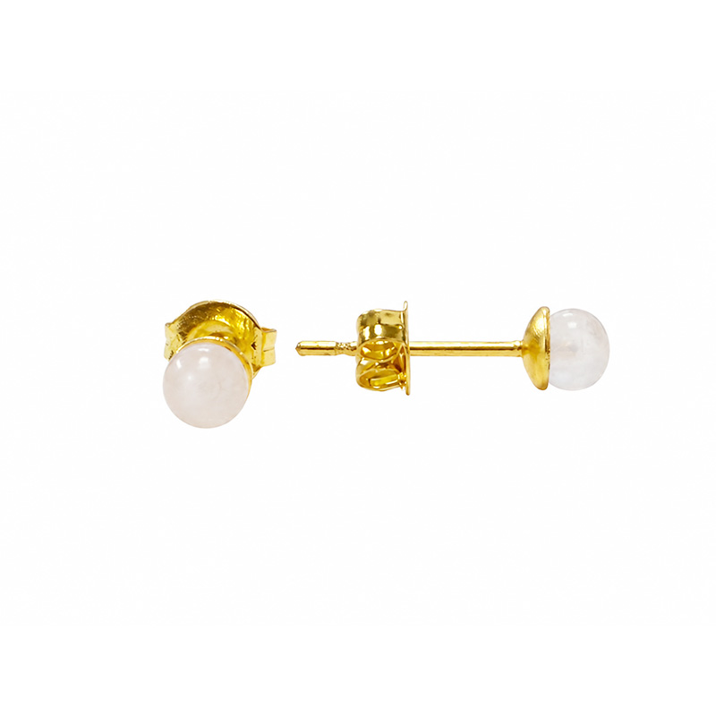 Puces d'oreilles 4 mm les 10 paires