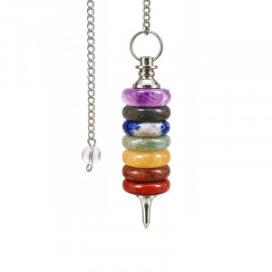 Pendule 7 Chakras donuts