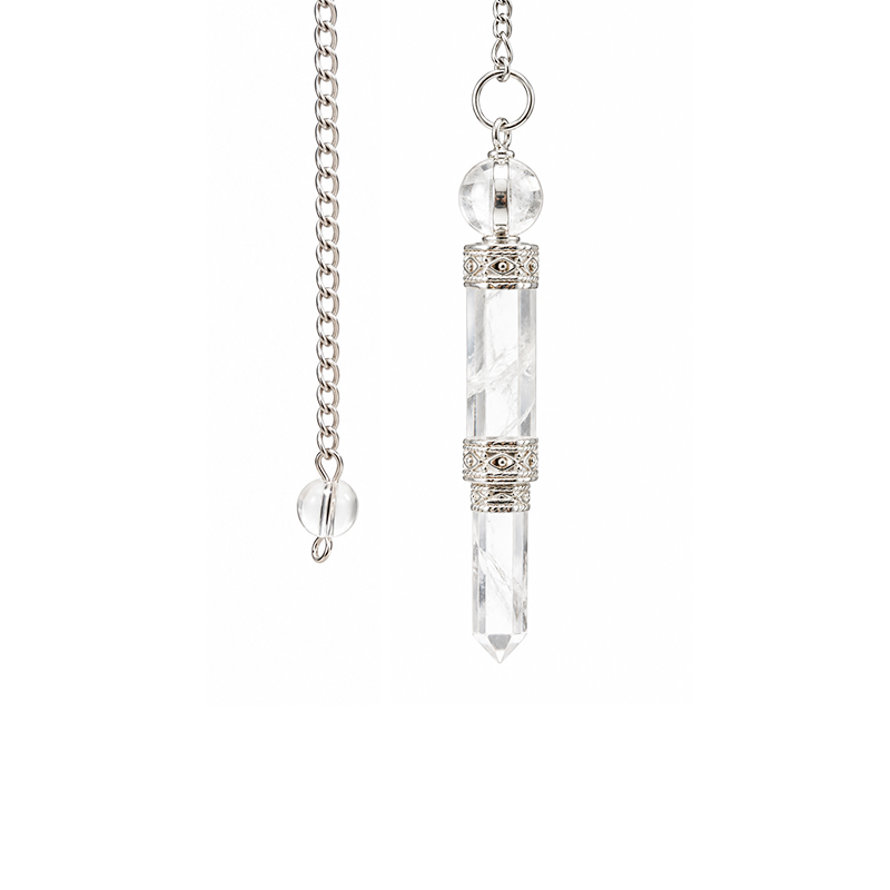 Pendule cristal de roche