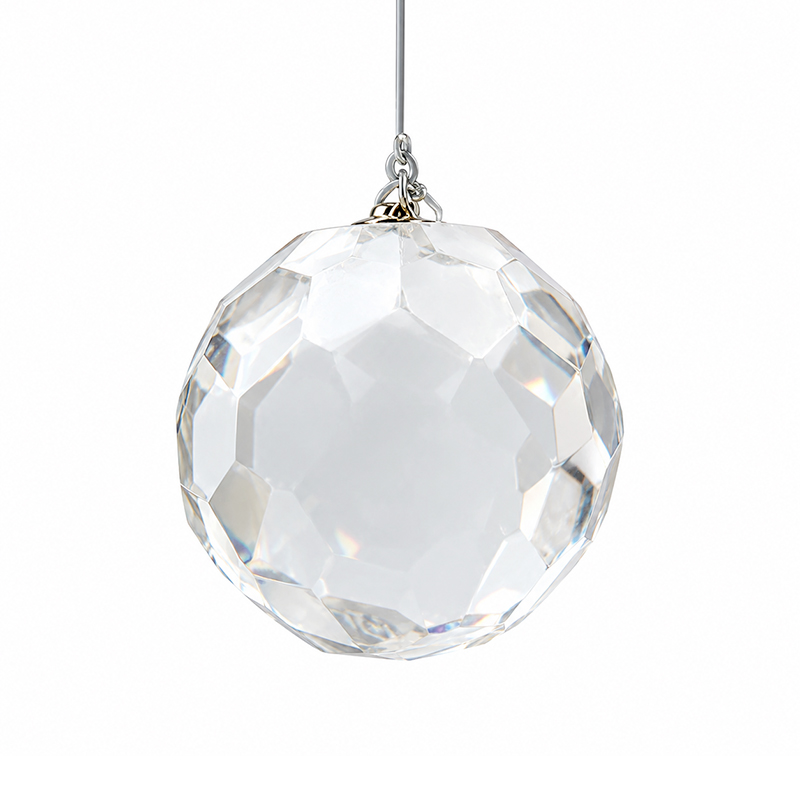 Pendule sphere cristal de roche