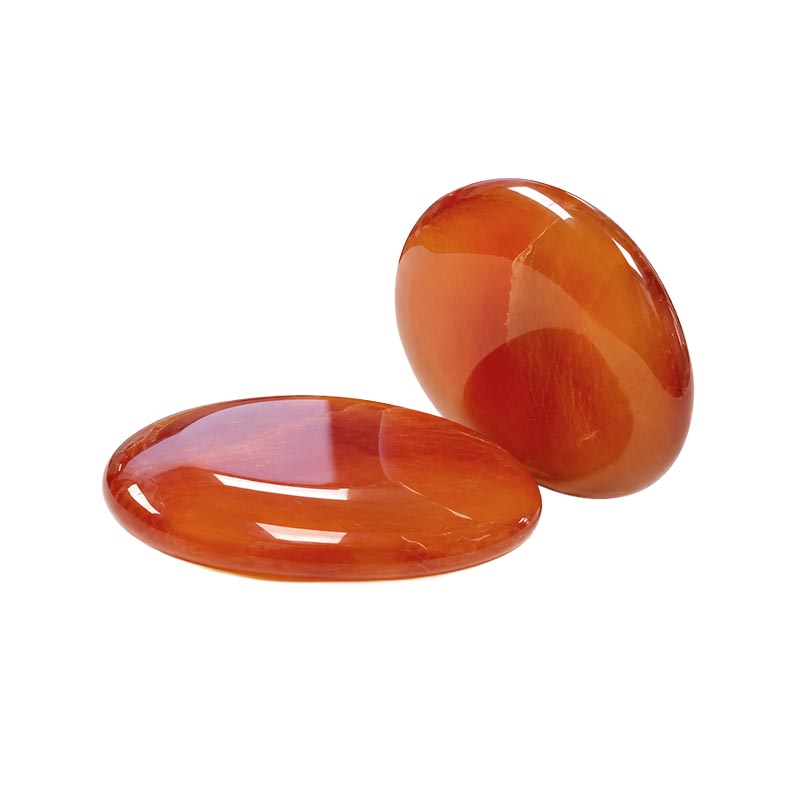 Pierre plate Cornaline
