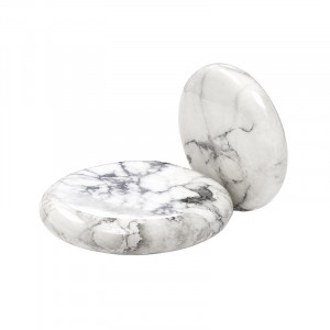 Pierre plate Howlite