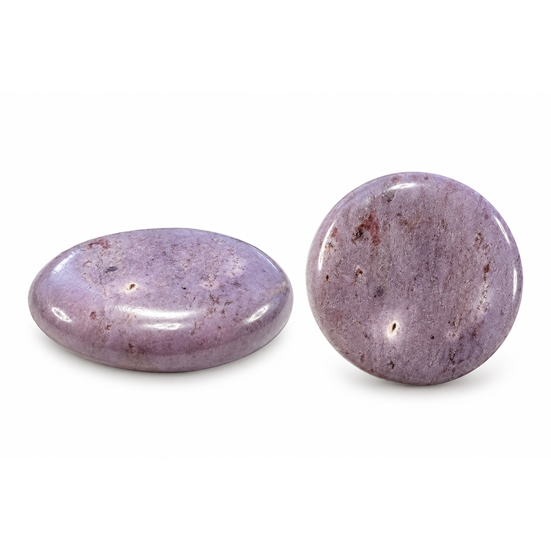 Pierre plate en Jade violet