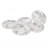 Pierre plate - lot de 5 pièces - différentes pierres