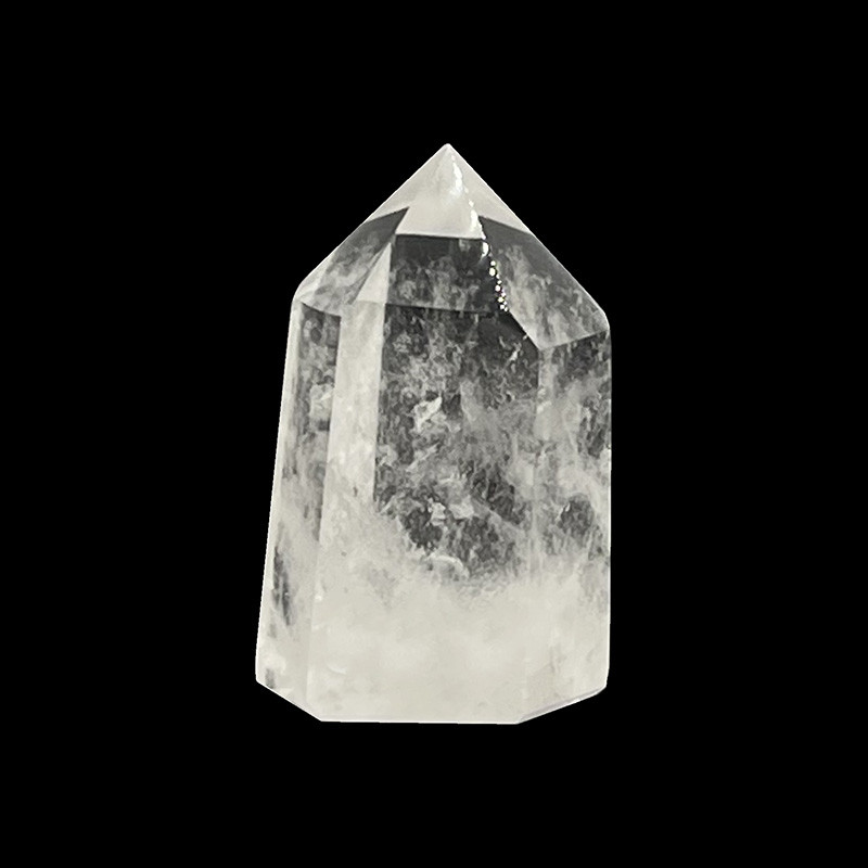 Pointe cristal de roche extra repolie - la pièce