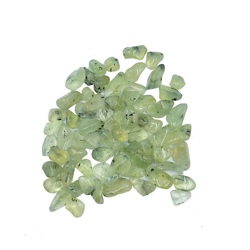 Prehnite extra avec inclusions pierres roulées les 200g