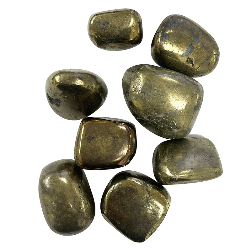 Chalcopyrite Pérou pierres roulées 250 grs