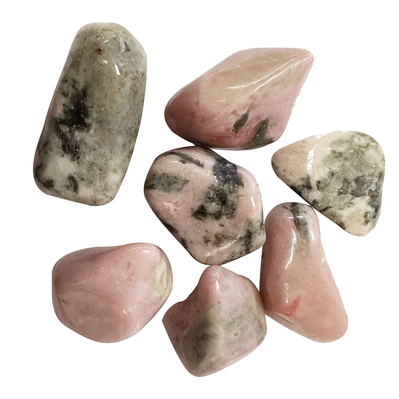 Clinozoïsite pierres roulées lot de 100 grs
