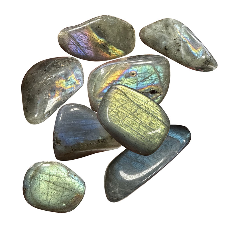 Labradorite pierres roulées de Madagascar