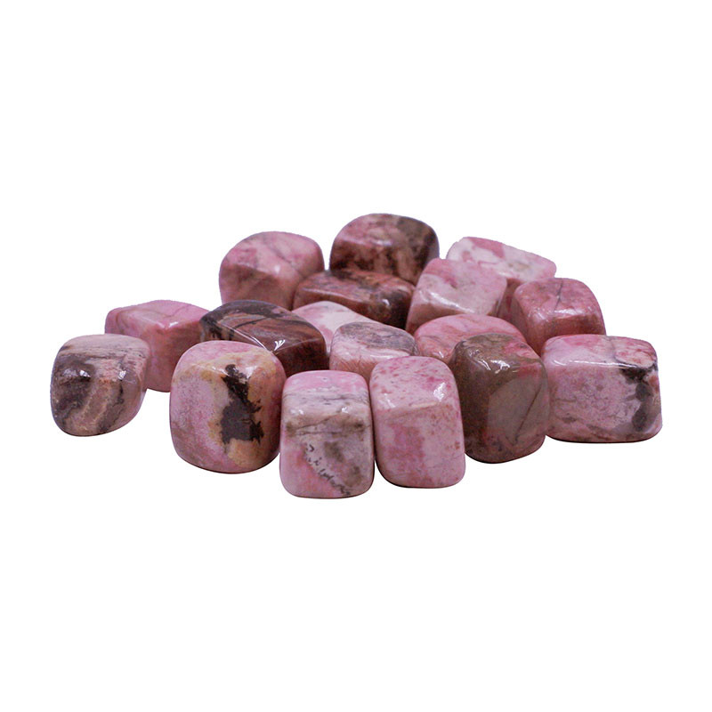 Rhodonite pierres roulées les 500 grs