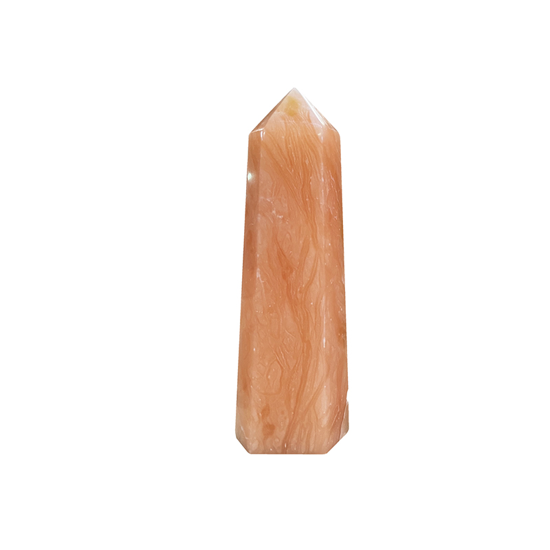 Prisme pointe - Calcite orange - Madagascar - La pièce