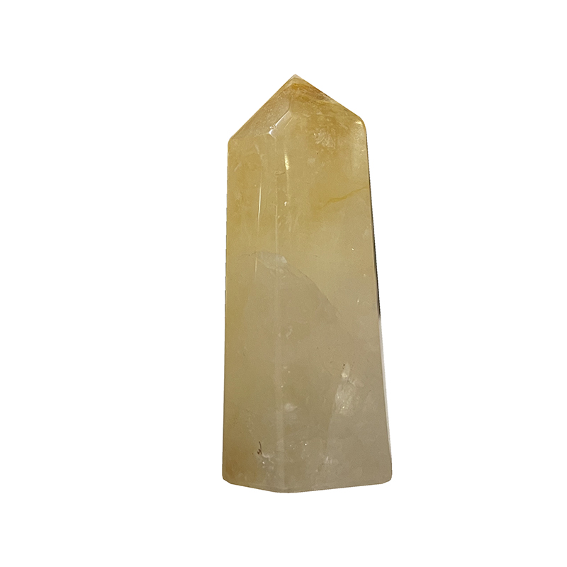 Prisme pointe - Quartz Hématoïde Jaune - Madagascar - La pièce