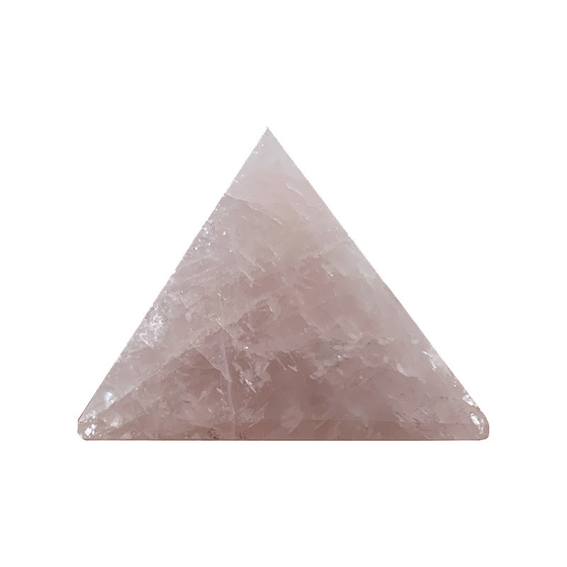 Pyramide en Quartz rose