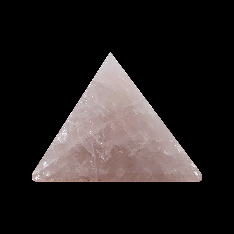 Pyramide en Quartz rose