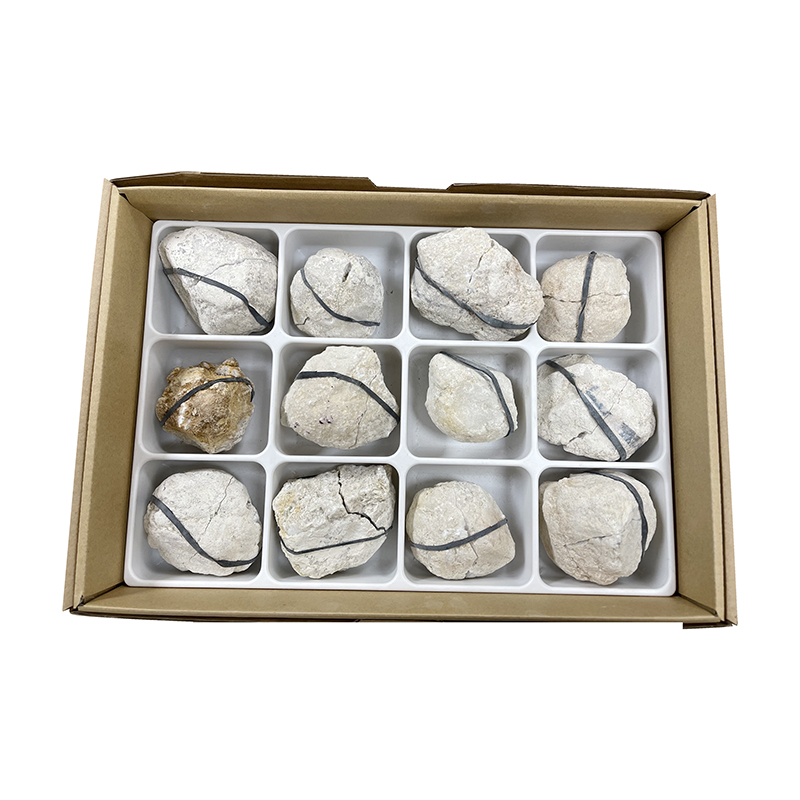 Géode de Quartz - Maroc - Lot de 12 paires