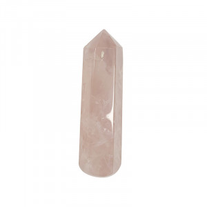 Pointe de massage en quartz rose