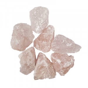 Quartz Rose brut en provenance du Brésil - Le kg - 3 à 5 cm