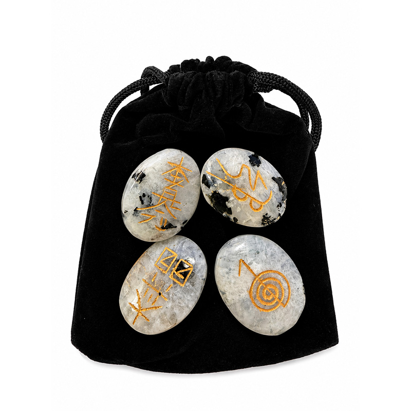 Reiki set de 4 par pierre