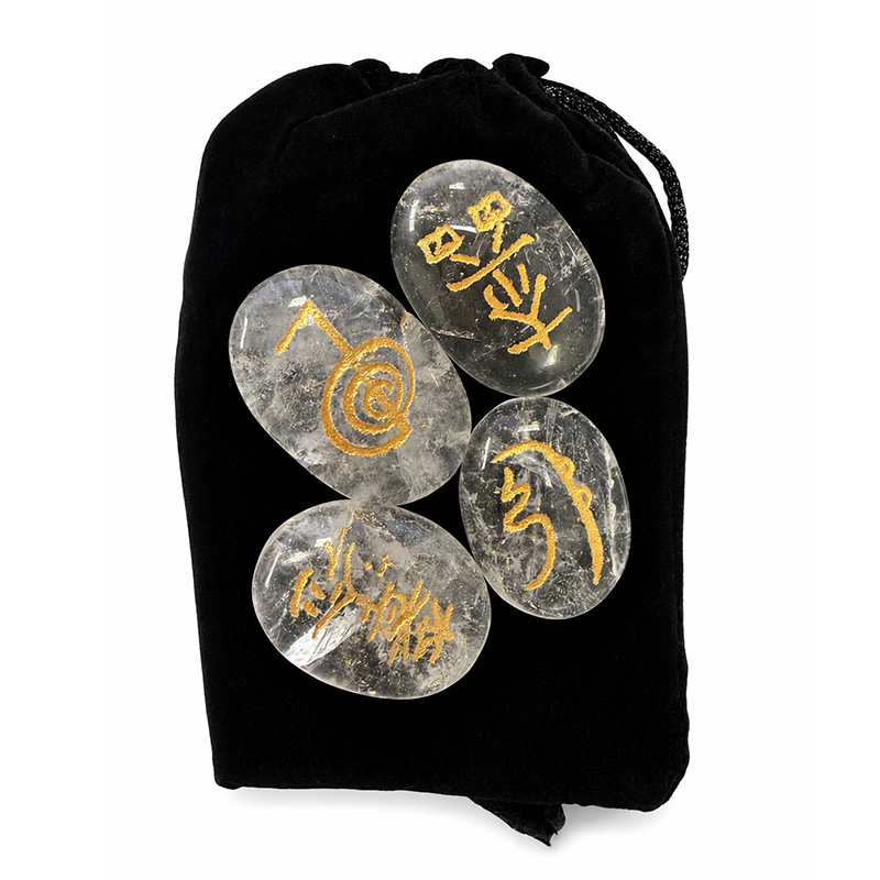 Reiki set de 4 par pierre