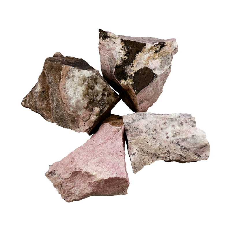 Rhodonite brute du Pérou - Le kg - 4 à 8 cm