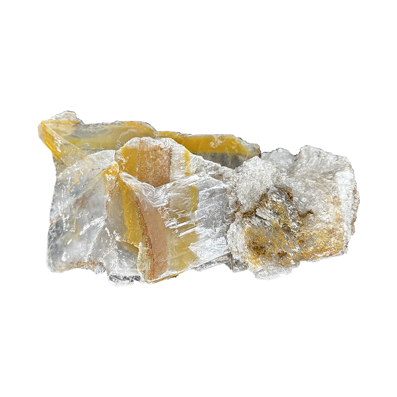 Sélénite à inclusions de Limonite - Grèce - Pièce unique - SELELIMGR300