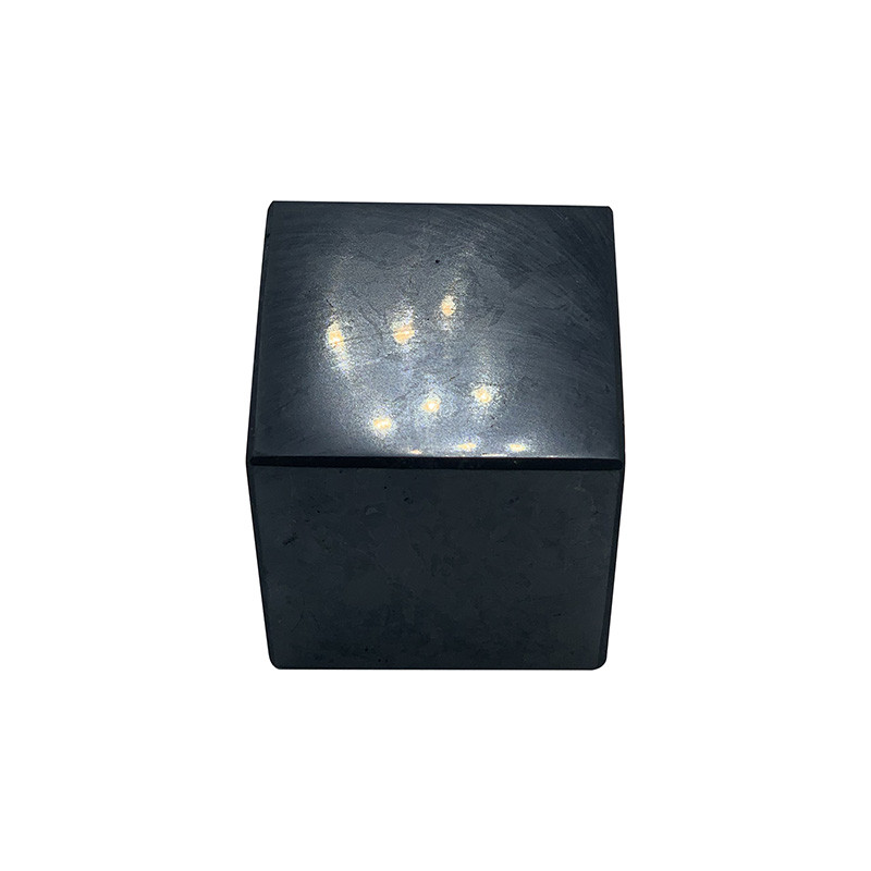 Cube en shungite polie 5 cm