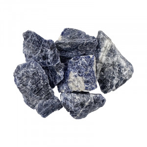 Sodalite brute du Brésil - Le kg - 3 à 5 cm