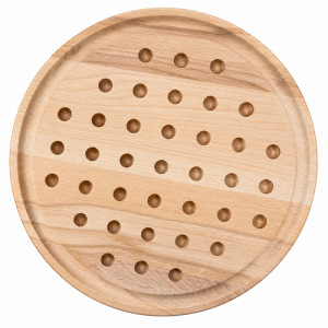 Plateau de Solitaire Bois de Hêtre 35 cm