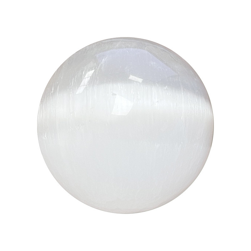 Sphere selenite blanche - Maroc - la pièce
