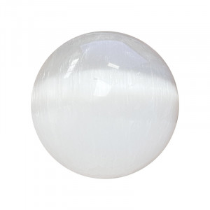 Sphere selenite blanche - Maroc - la pièce