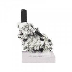 Tourmaline noire avec Feldspath - Pakistan - Pièce unique - TOURNP350