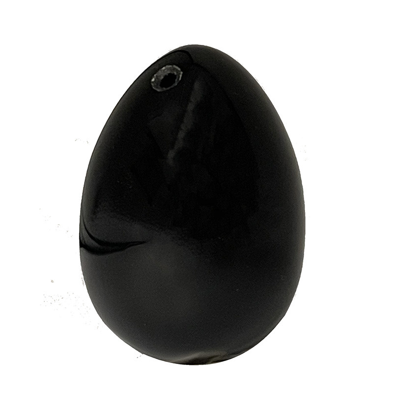 Oeuf Yoni en Obsidienne noire