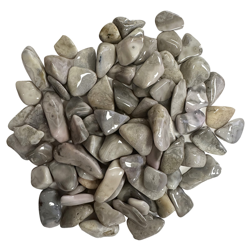 Agate crazy lace Mexique pierres roulées 1KG