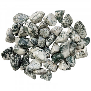 Agate dendritique Botswana pierres roulées 1KG