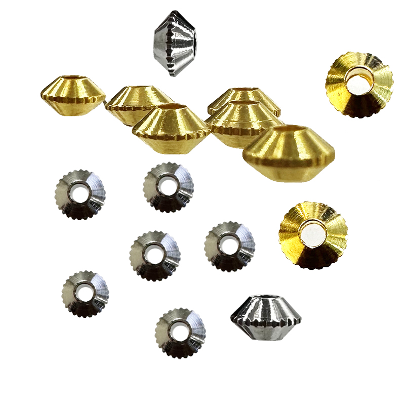 Perle intercalaire doré ou argenté - 4 mm - 500 pièces