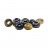 Billes 14x9mm gros trou lot de 10 pièces