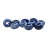 Billes 14x9mm gros trou lot de 10 pièces