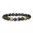 Bracelet en Œil de Tigre Bleu - 4 à 10 mm - La pièce