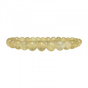 Bracelet Sélénite jaune